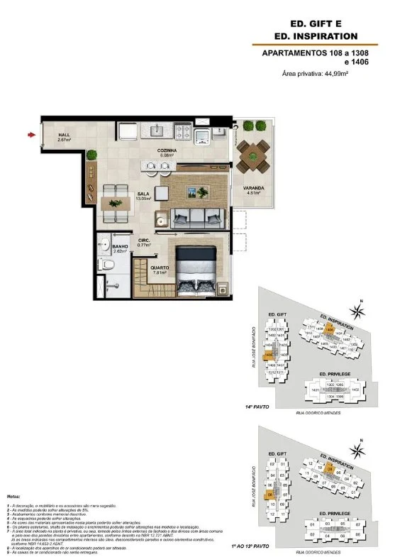 Planta do empreendimento