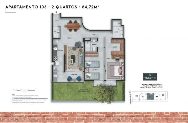 Planta do empreendimento