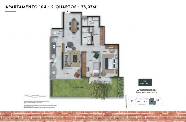 Planta do empreendimento