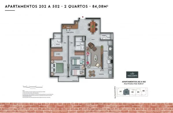 Planta do empreendimento