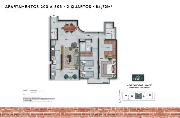 Planta do empreendimento