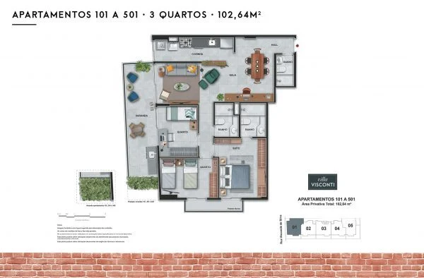 Planta do empreendimento