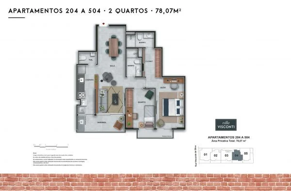 Planta do empreendimento