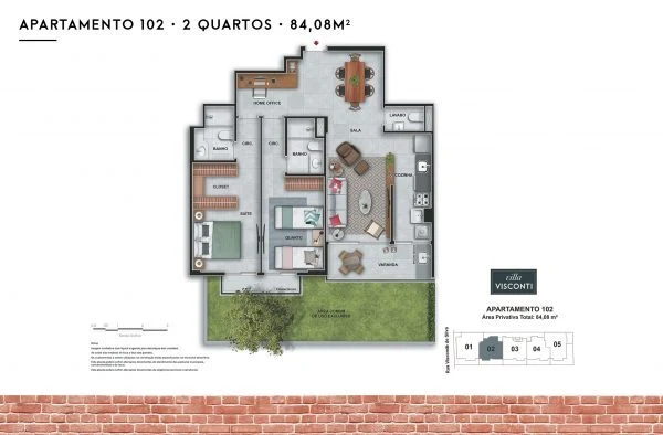 Planta do empreendimento