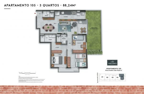 Planta do empreendimento