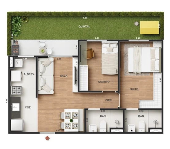 Planta do empreendimento