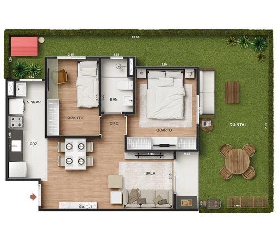 Planta do empreendimento