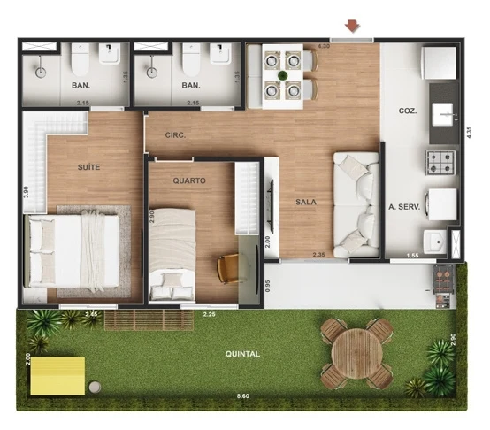 Planta do empreendimento