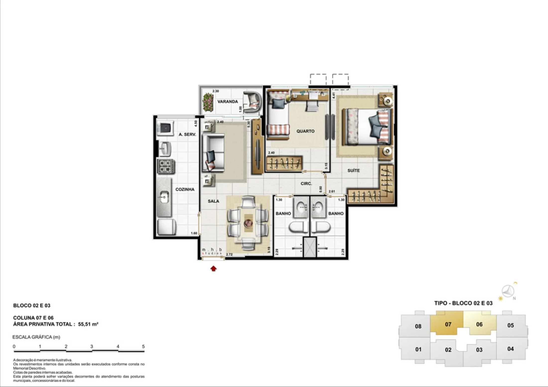 Planta do empreendimento
