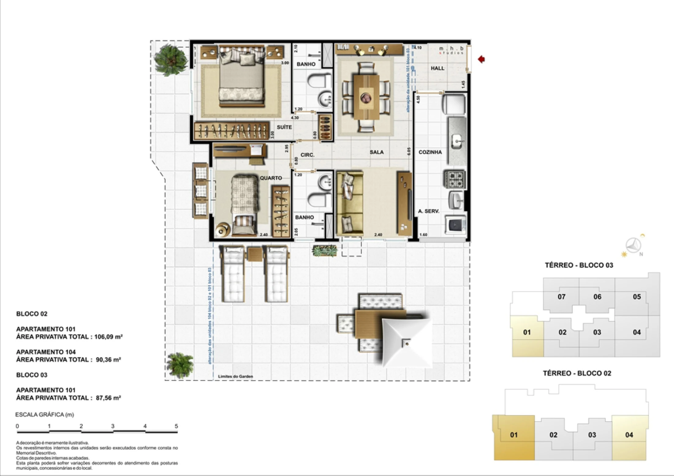 Planta do empreendimento