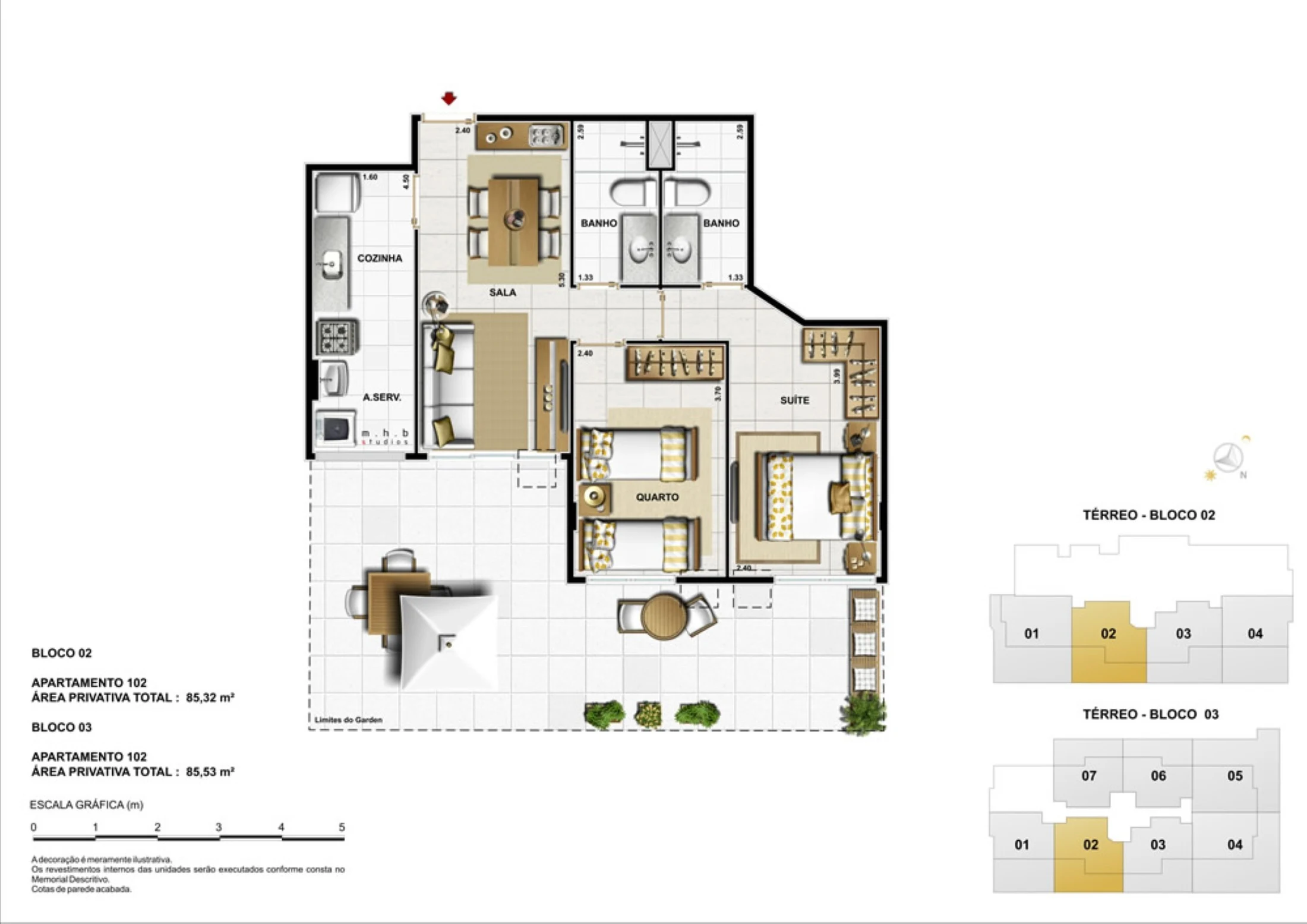 Planta do empreendimento