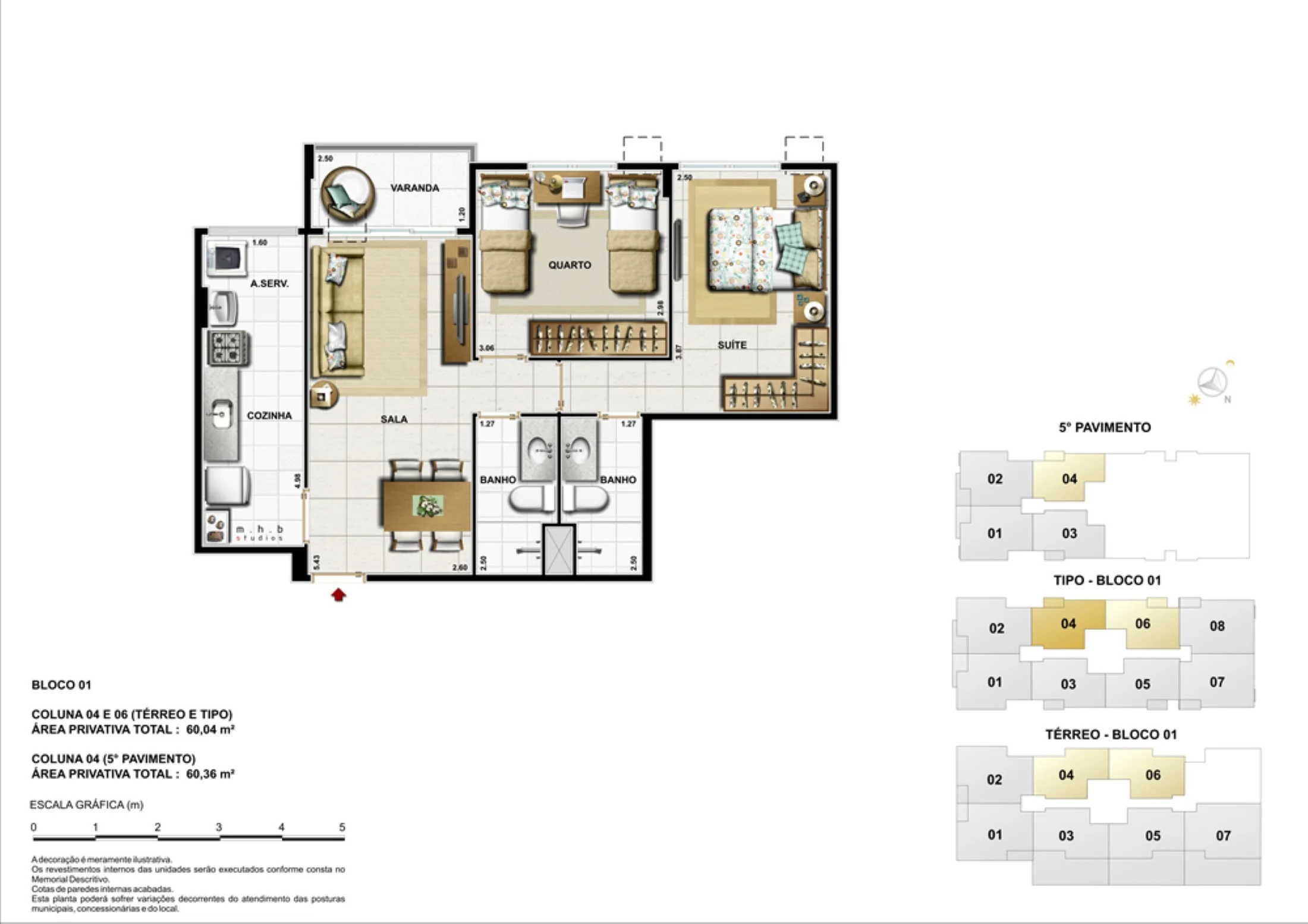Planta do empreendimento