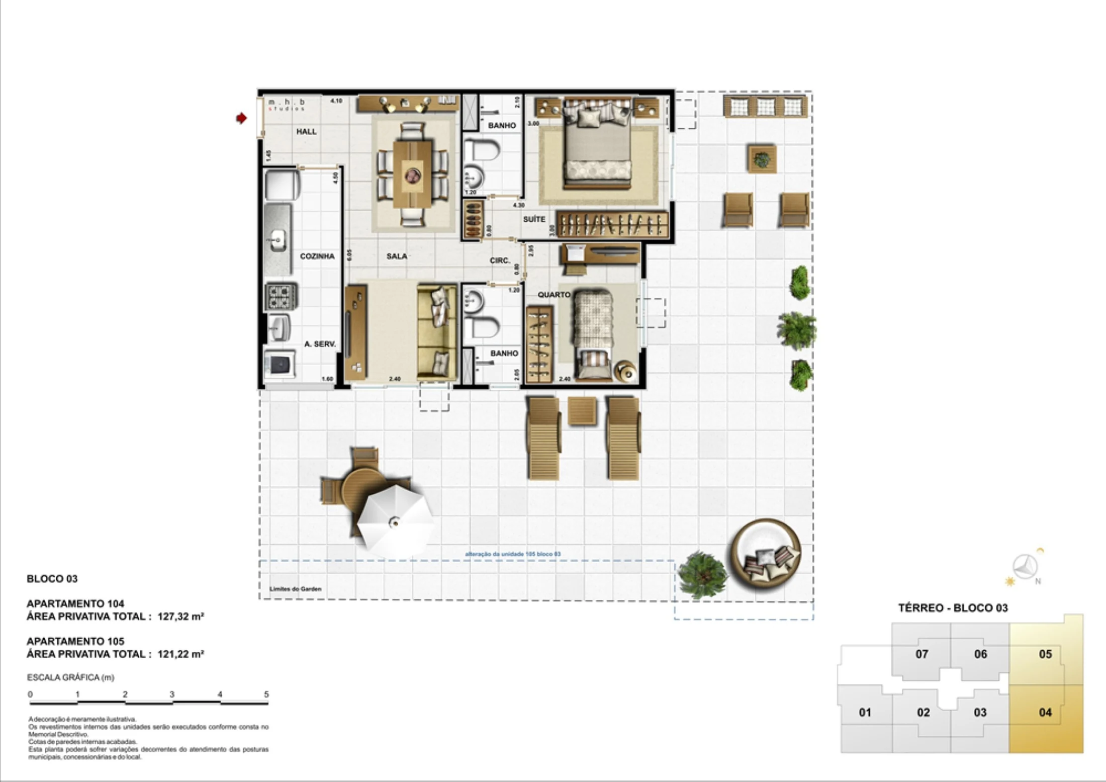 Planta do empreendimento