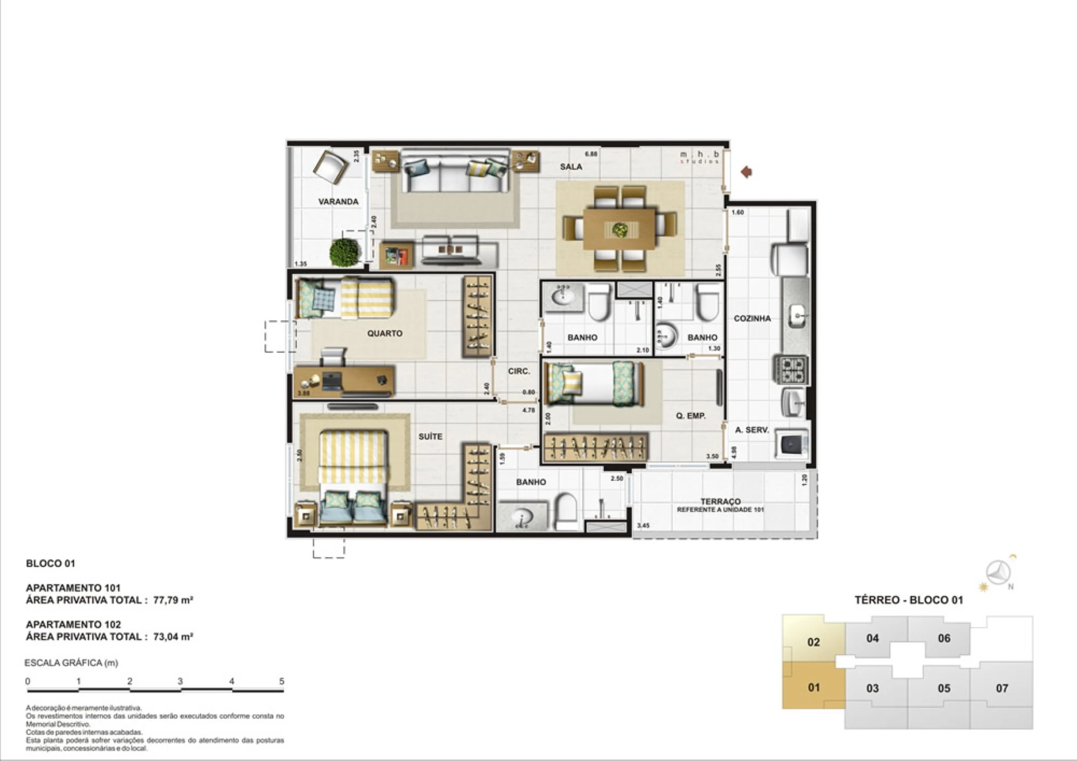 Planta do empreendimento