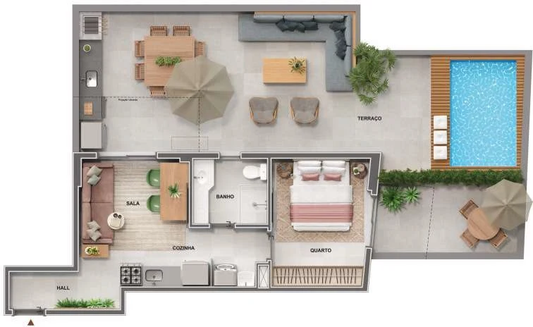 Planta do empreendimento