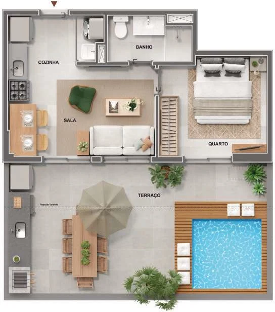 Planta do empreendimento