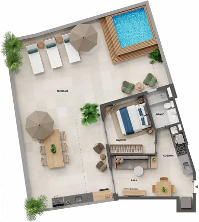 Planta do empreendimento