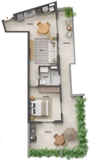 Planta do empreendimento