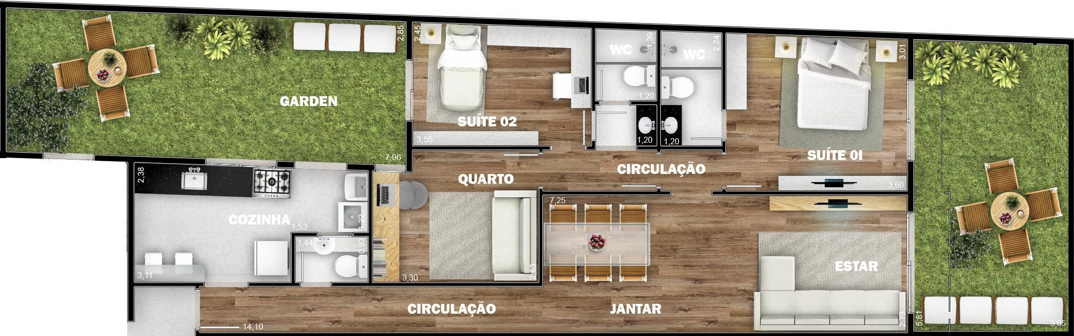 Planta do empreendimento