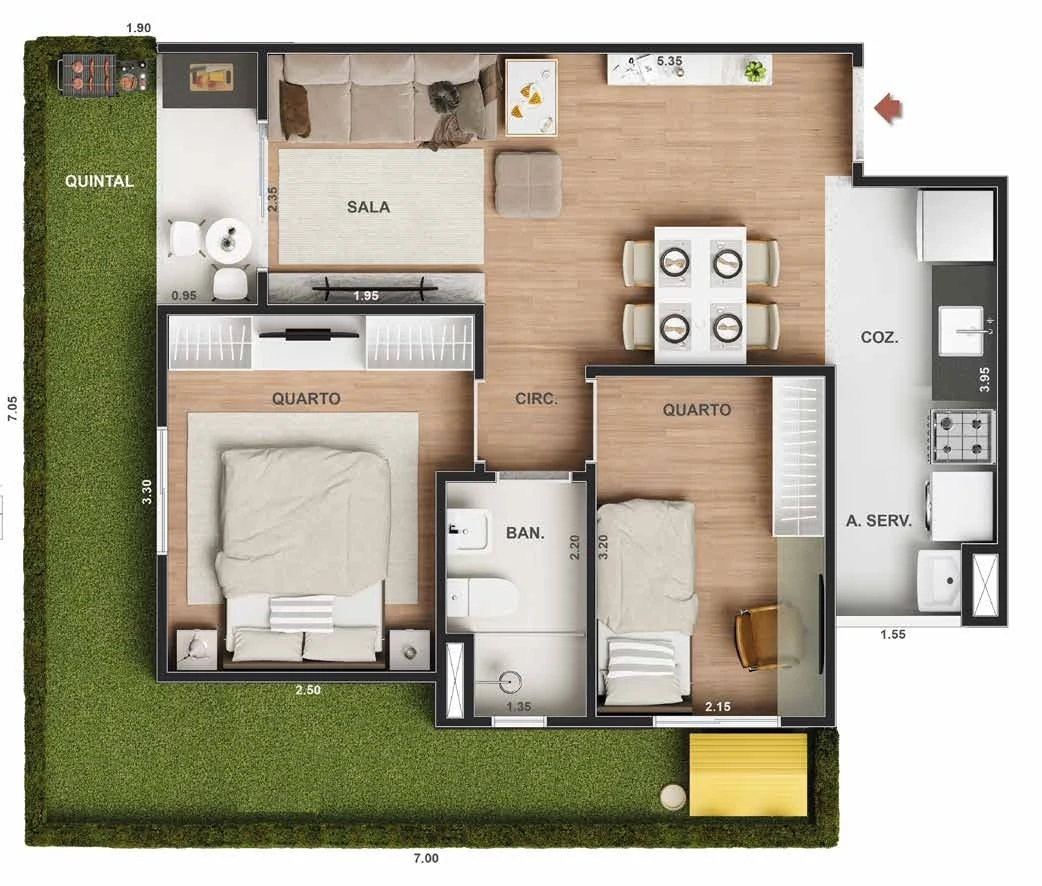 Planta do empreendimento