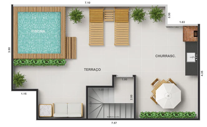 Planta do empreendimento