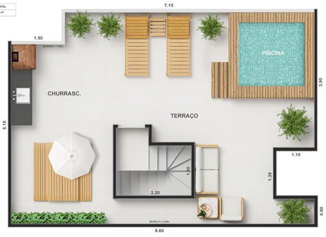 Planta do empreendimento