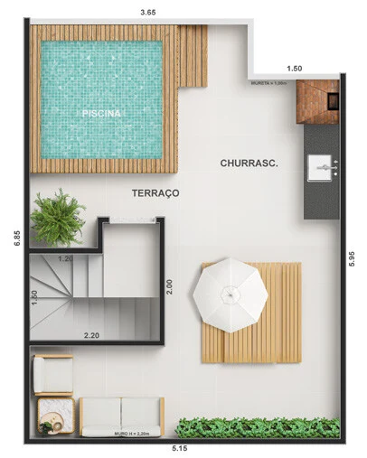 Planta do empreendimento