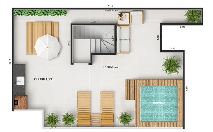 Planta do empreendimento