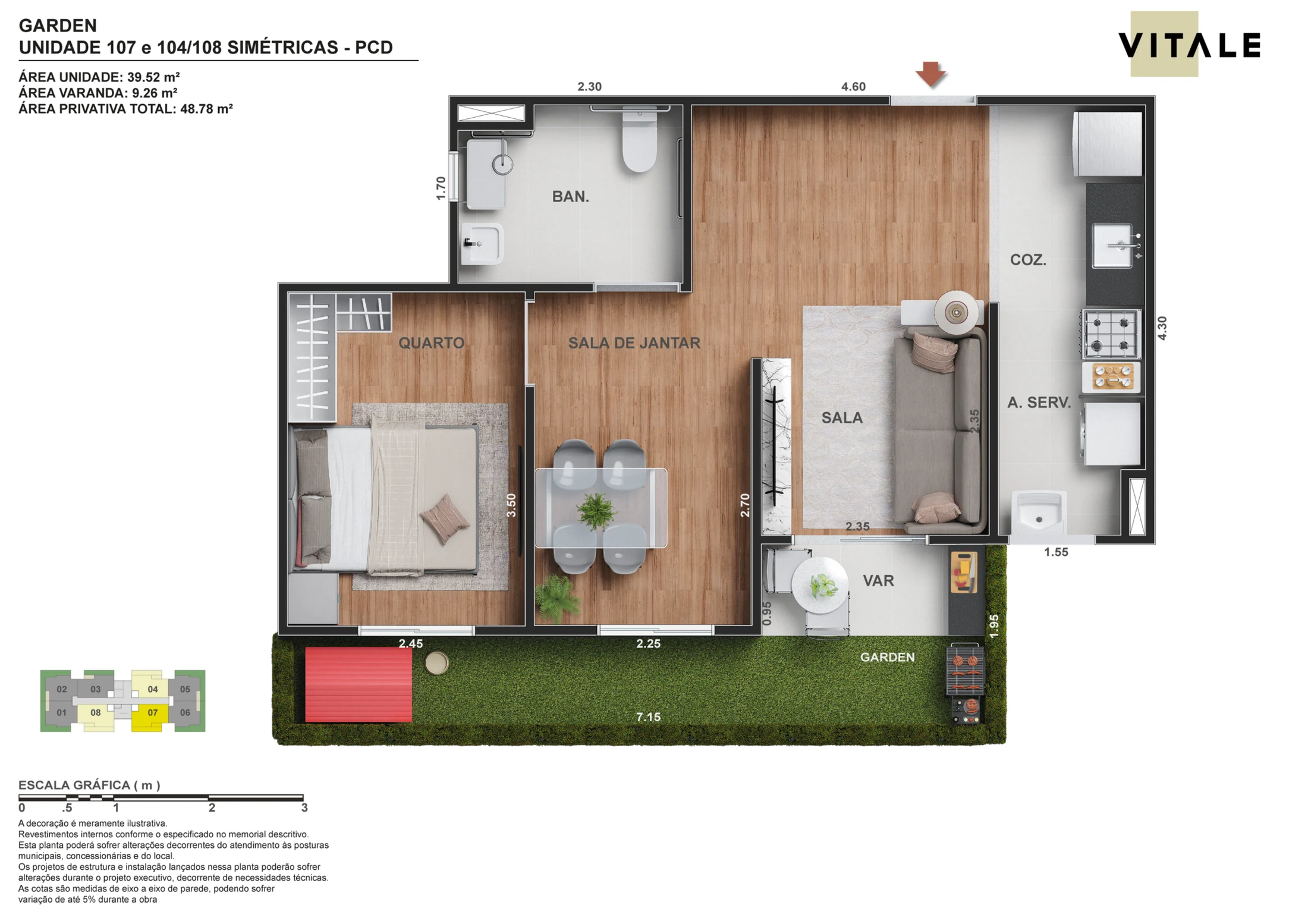 Planta do empreendimento