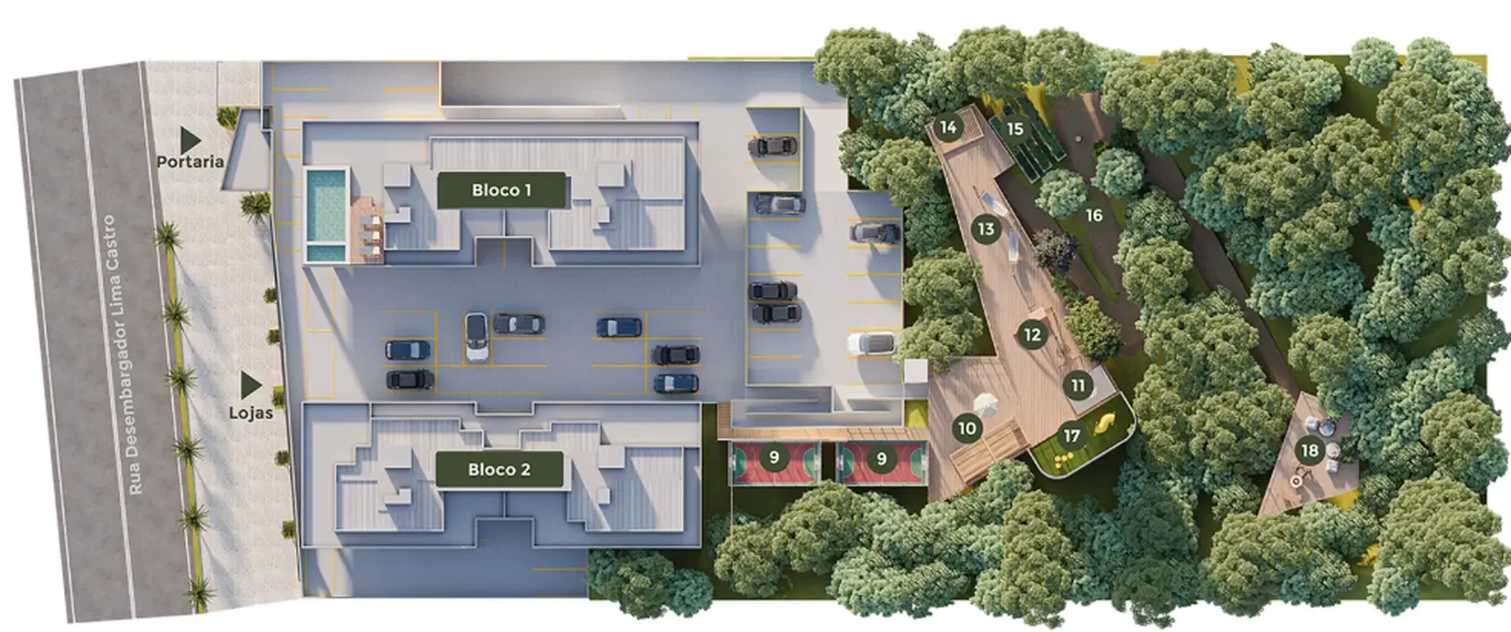 Planta do empreendimento