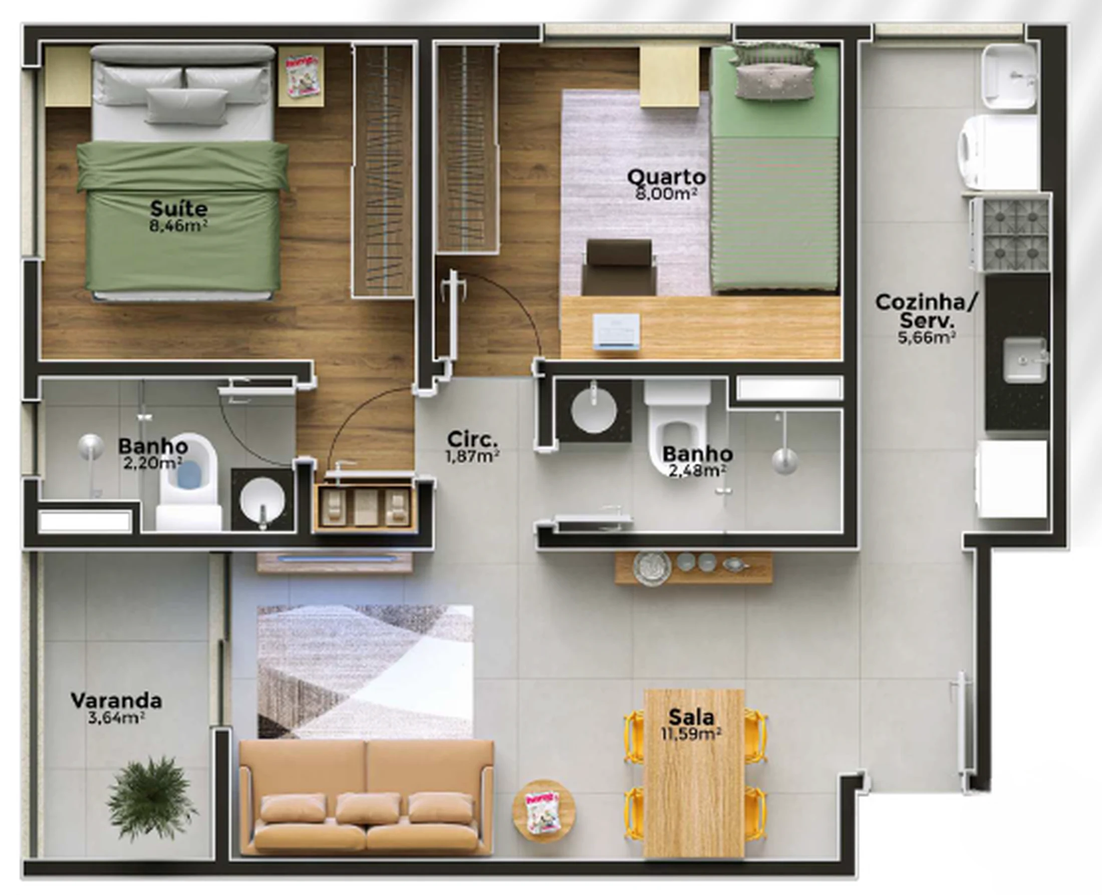Planta do empreendimento