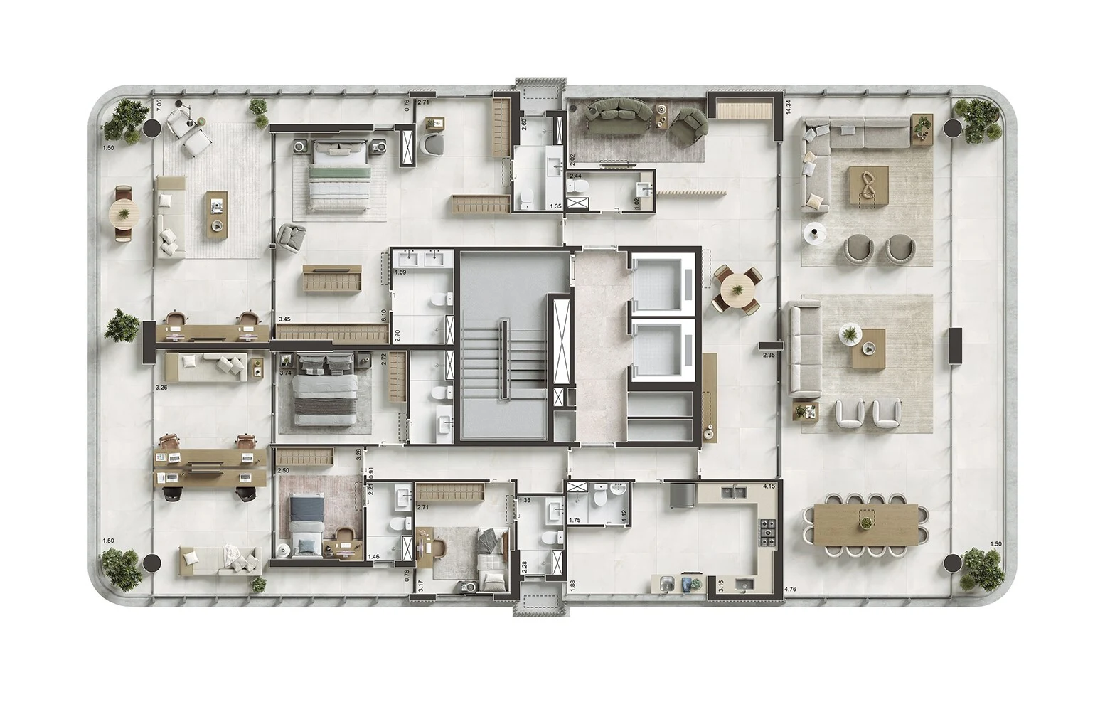 Planta do empreendimento