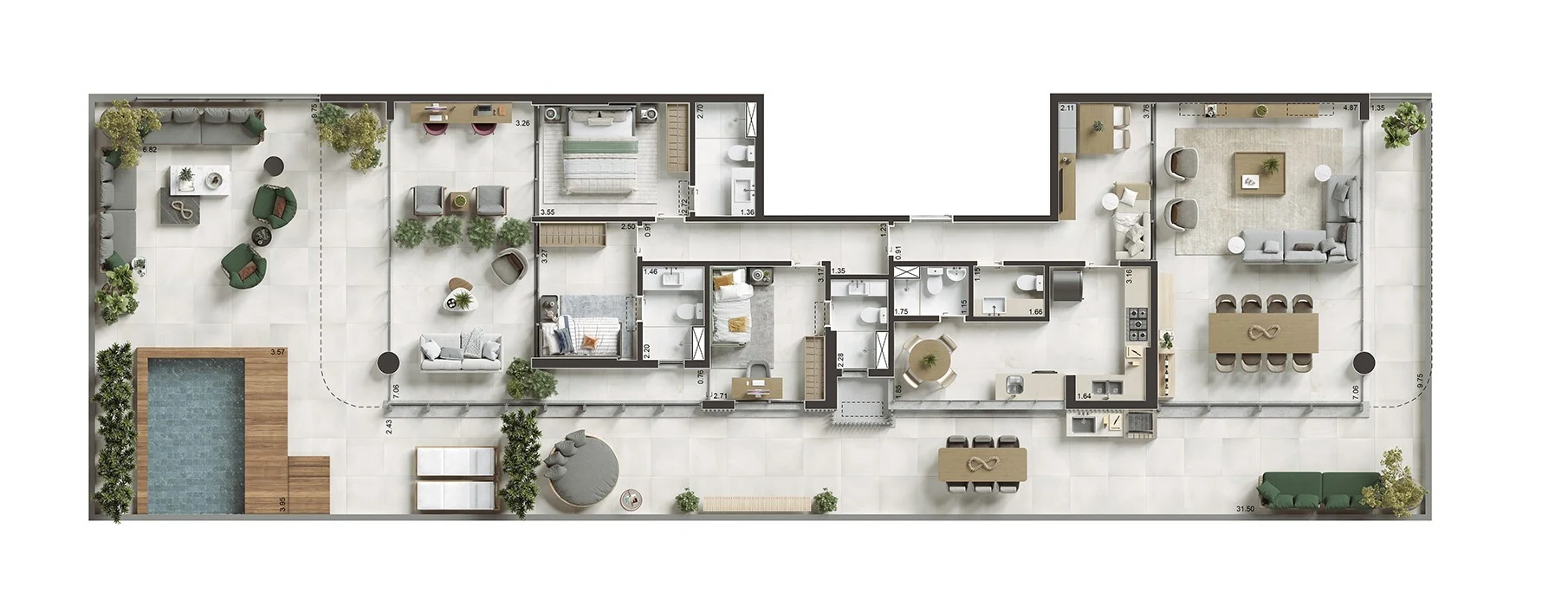 Planta do empreendimento
