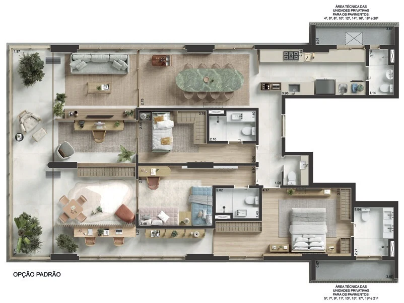 Planta do empreendimento