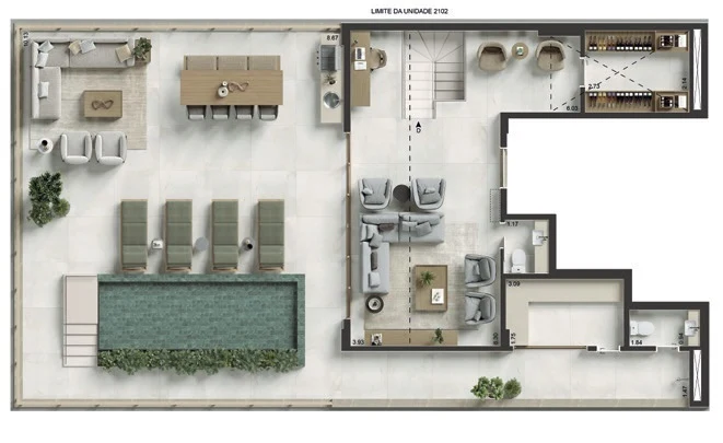 Planta do empreendimento