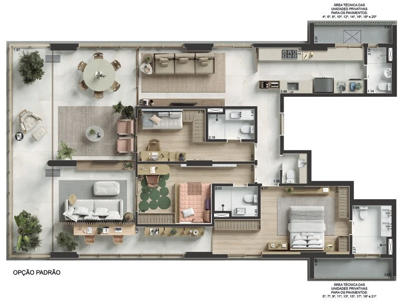 Planta do empreendimento