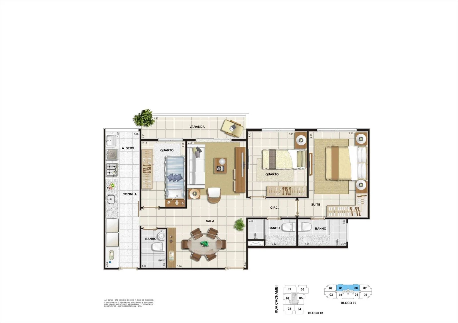 Planta do empreendimento