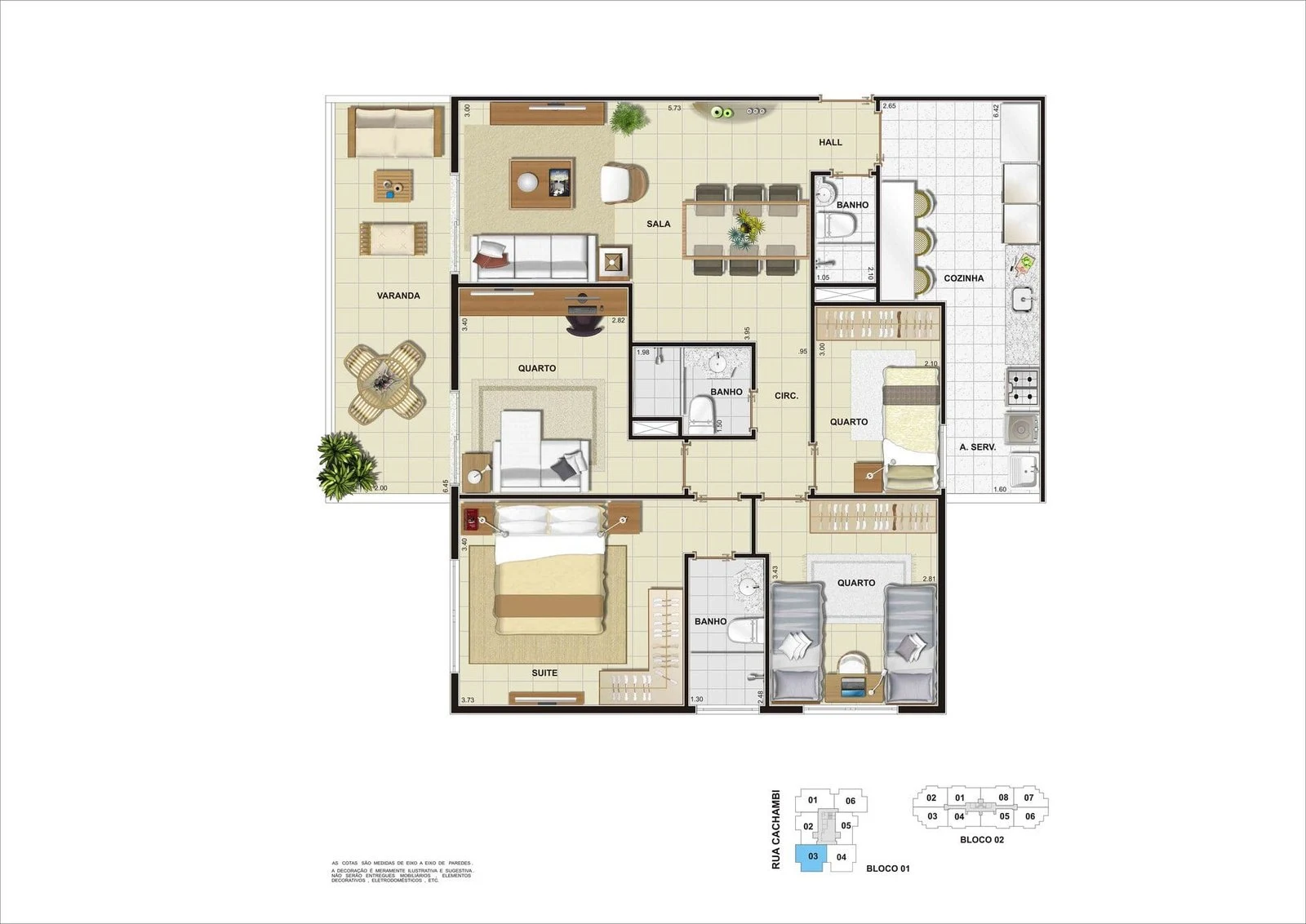 Planta do empreendimento