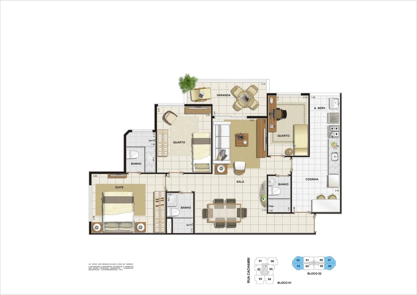 Planta do empreendimento