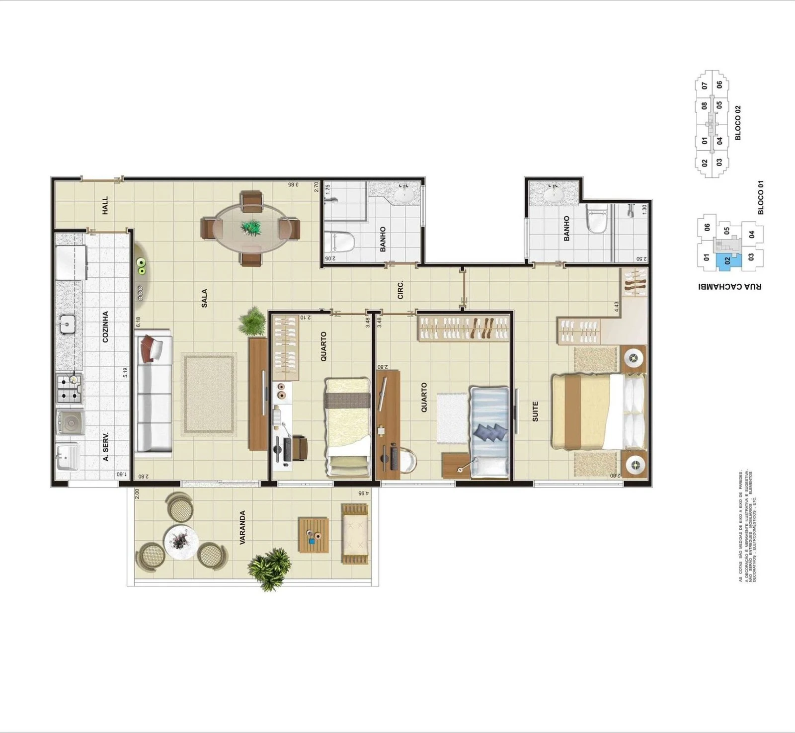 Planta do empreendimento