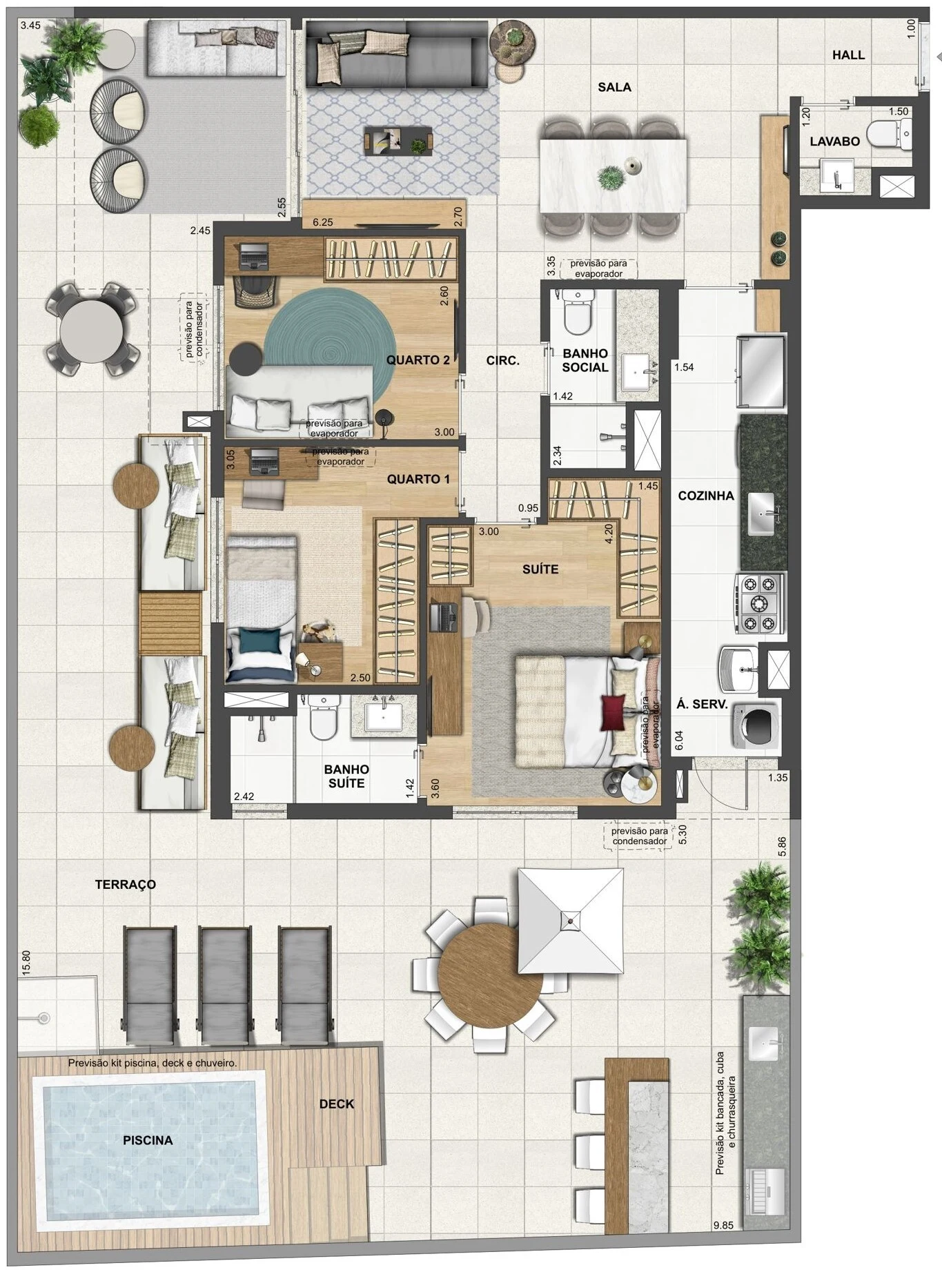 Planta do empreendimento