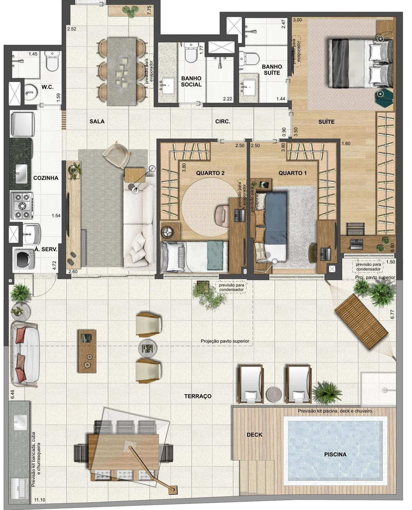Planta do empreendimento