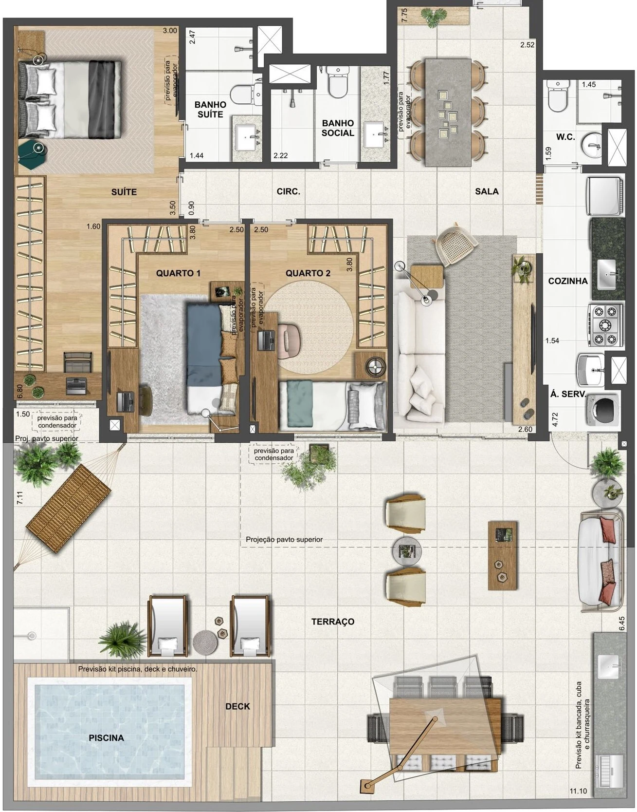 Planta do empreendimento