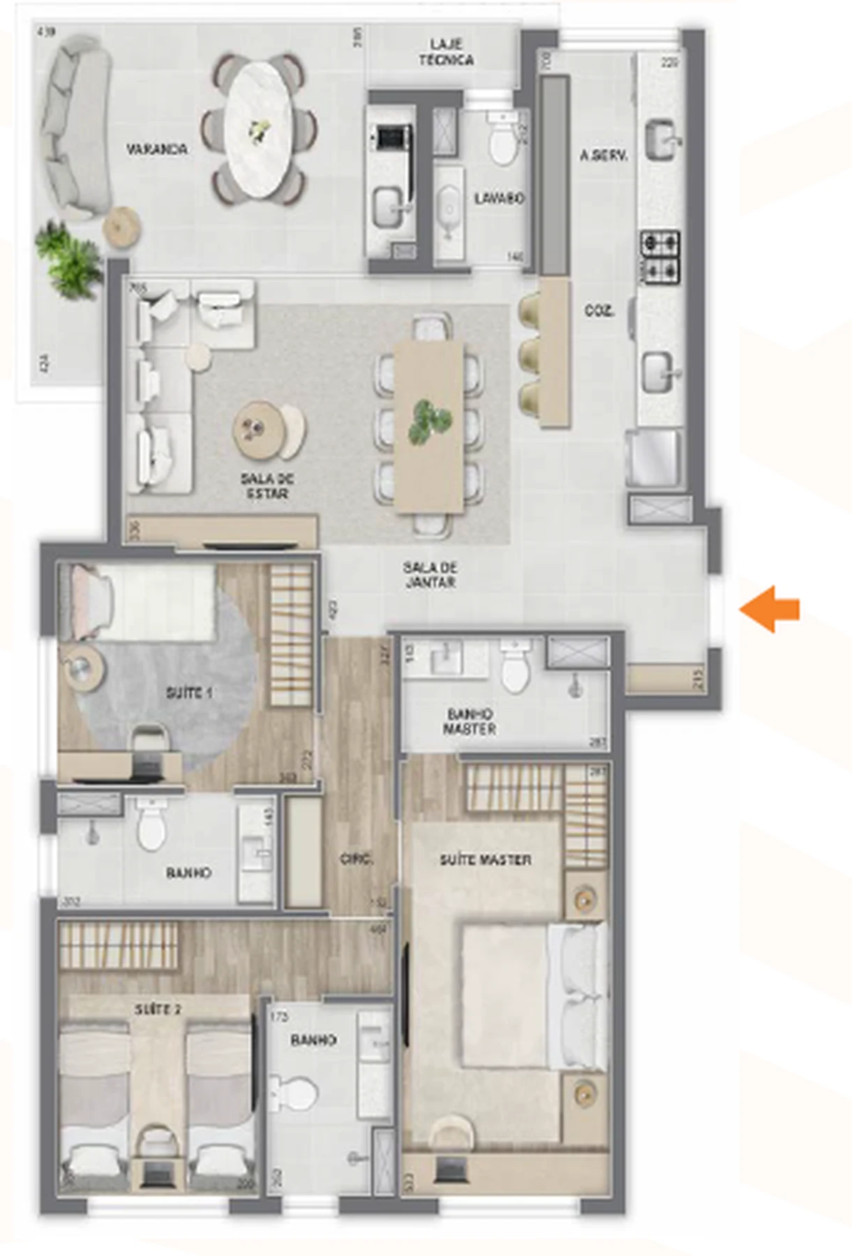Planta do empreendimento
