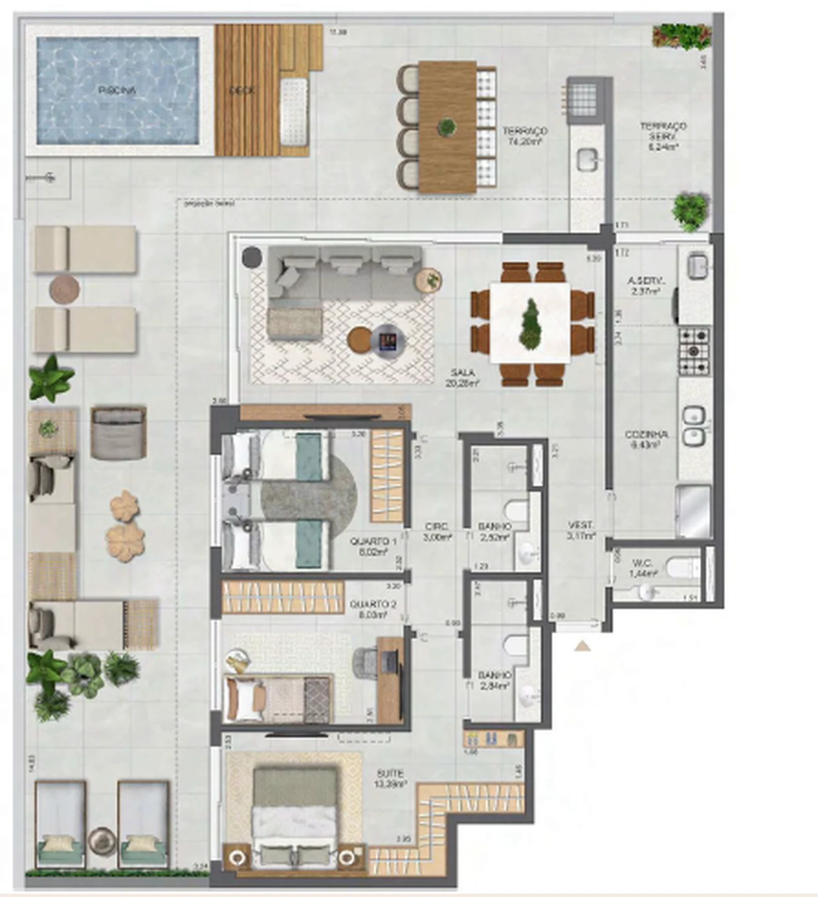 Planta do empreendimento