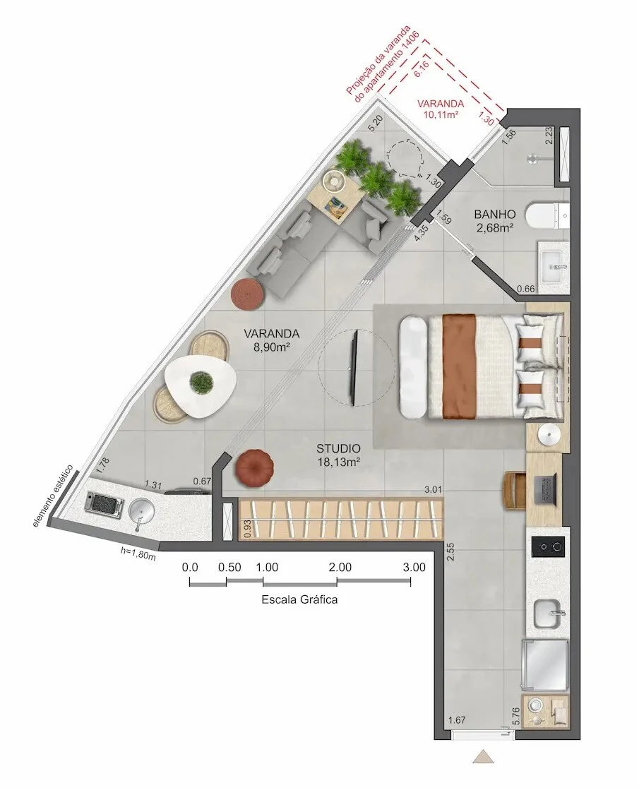 Planta do empreendimento