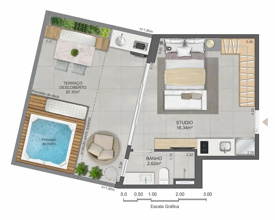 Planta do empreendimento