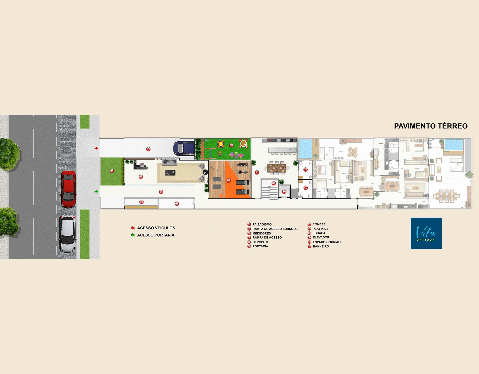Planta do empreendimento