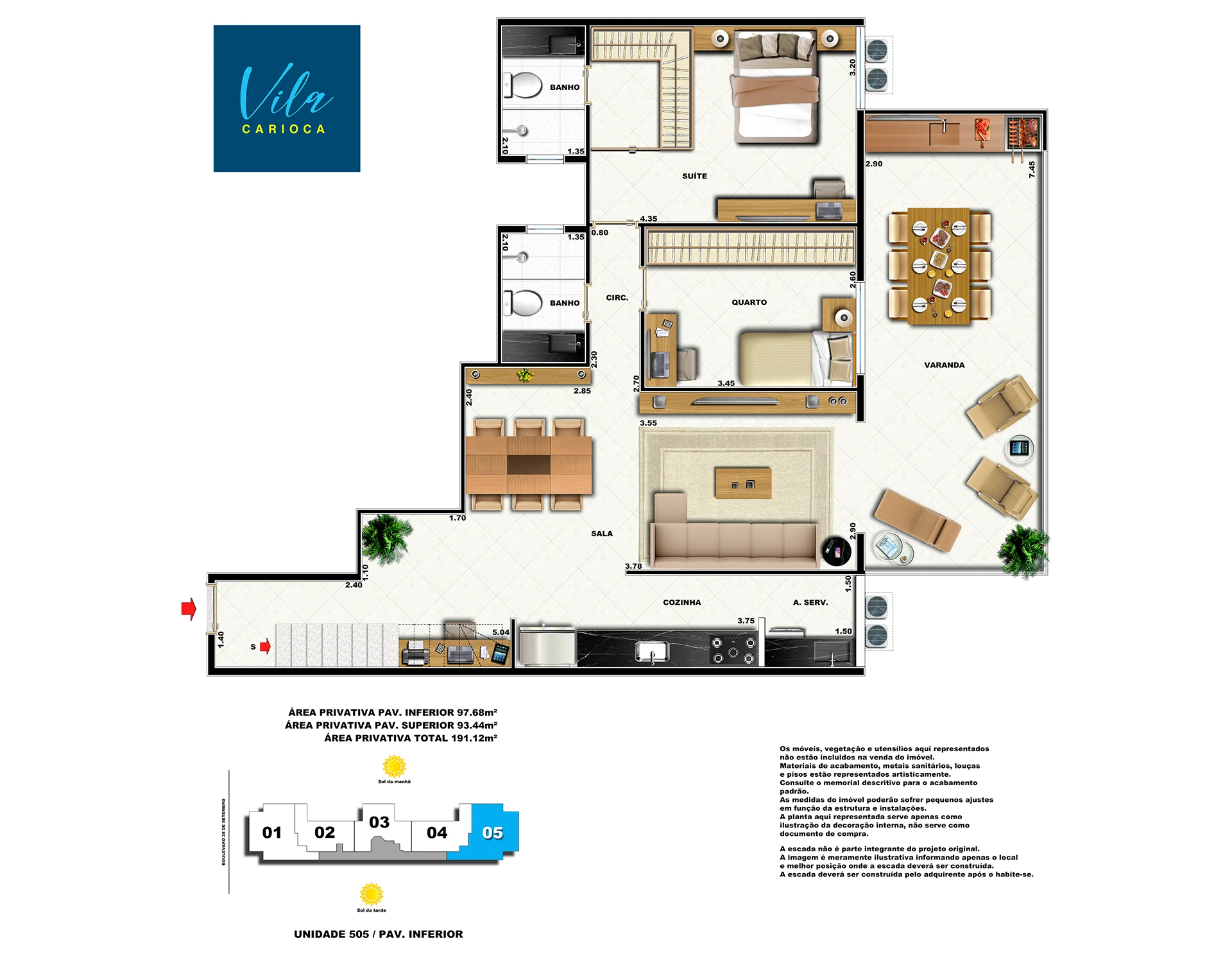 Planta do empreendimento