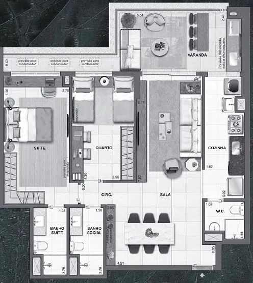 Planta do empreendimento